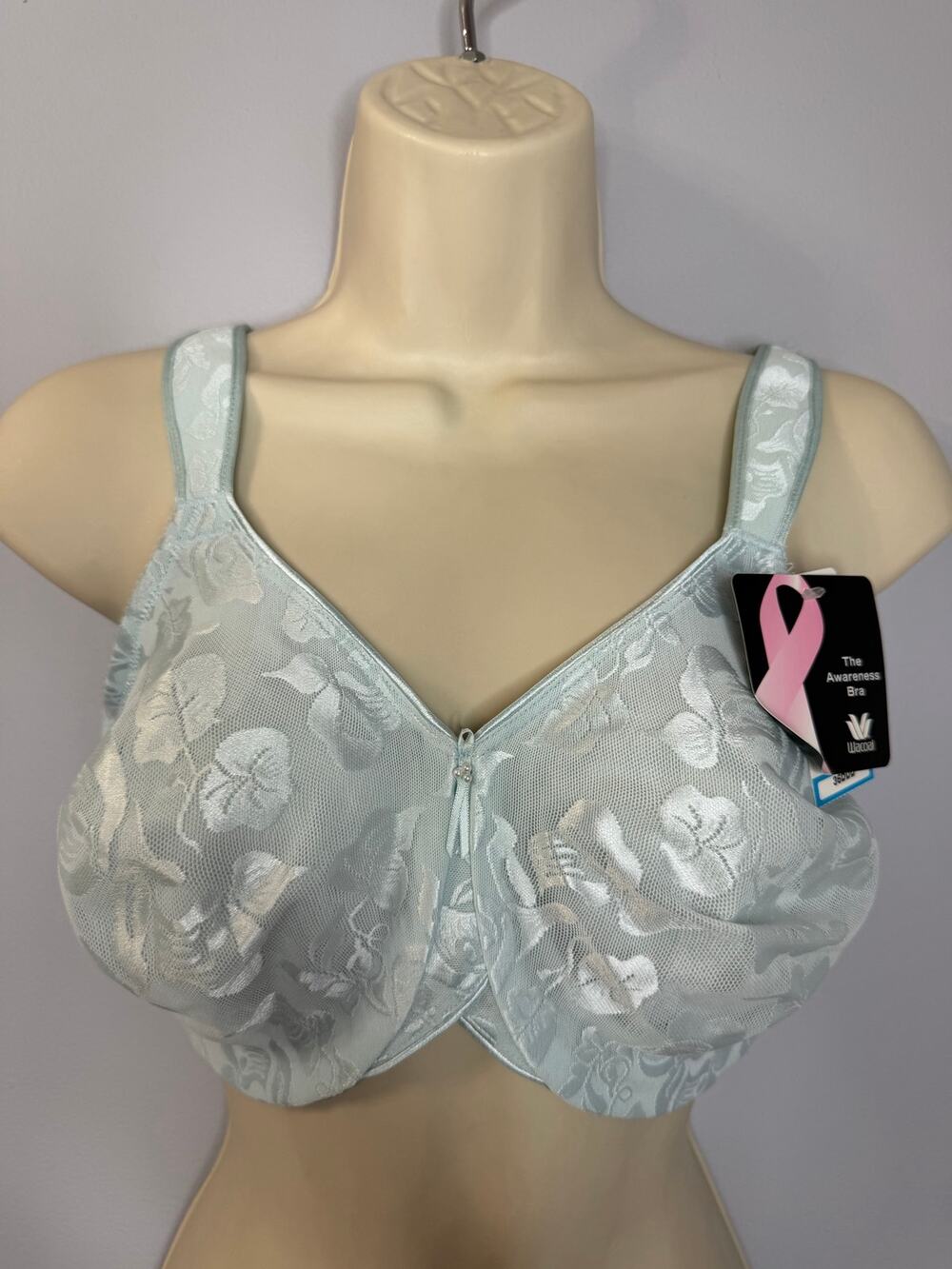 Wacoal Perfect Primer T- Shirt Bra Underwire Black Sz 38DDD
